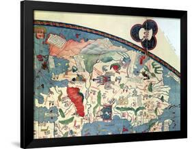 Map of Africa, after an Original of 1447-null-Framed Giclee Print