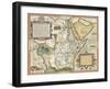 Map of Africa and the Arabian Peninsula-Abraham Ortelius-Framed Giclee Print