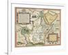 Map of Africa and the Arabian Peninsula-Abraham Ortelius-Framed Giclee Print