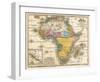 Map of Africa, c.1839-Samuel Augustus Mitchell-Framed Art Print