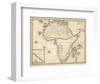 Map of Africa, c.1839-Samuel Augustus Mitchell-Framed Art Print
