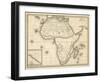 Map of Africa, c.1839-Samuel Augustus Mitchell-Framed Art Print