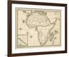 Map of Africa, c.1839-Samuel Augustus Mitchell-Framed Art Print