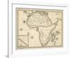 Map of Africa, c.1839-Samuel Augustus Mitchell-Framed Art Print