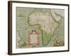 Map of Africa, from the "Theatrum Orbis Terrarum"-null-Framed Giclee Print