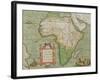 Map of Africa, from the "Theatrum Orbis Terrarum"-null-Framed Giclee Print