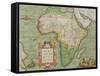 Map of Africa, from the "Theatrum Orbis Terrarum"-null-Framed Stretched Canvas