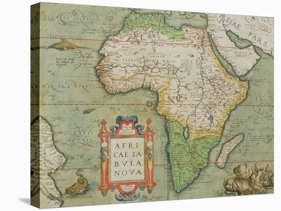 Map of Africa, from the "Theatrum Orbis Terrarum"-null-Stretched Canvas