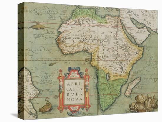 Map of Africa, from the "Theatrum Orbis Terrarum"-null-Stretched Canvas