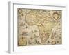 Map of Africa in 1686-Joan Blaeu-Framed Giclee Print