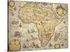 Map of Africa in 1686-Joan Blaeu-Stretched Canvas