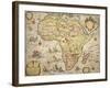 Map of Africa in 1686-Joan Blaeu-Framed Giclee Print