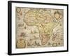 Map of Africa in 1686-Joan Blaeu-Framed Giclee Print