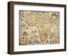 Map of Africa in 1686-Joan Blaeu-Framed Giclee Print