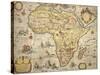 Map of Africa in 1686-Joan Blaeu-Stretched Canvas