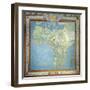 Map of Africa, in the Sala Del Mappamondo-Antonio Giovanni de Varese-Framed Giclee Print