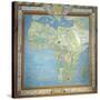 Map of Africa, in the Sala Del Mappamondo-Antonio Giovanni de Varese-Stretched Canvas