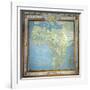 Map of Africa, in the Sala Del Mappamondo-Antonio Giovanni de Varese-Framed Giclee Print