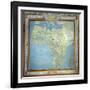 Map of Africa, in the Sala Del Mappamondo-Antonio Giovanni de Varese-Framed Giclee Print