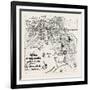 Map of Africa of the Time of Henry VII-null-Framed Giclee Print