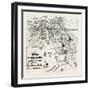 Map of Africa of the Time of Henry VII-null-Framed Giclee Print