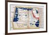 Map of Africa, Plate 18 from an Atlas of the World, 1486-Ptolemy-Framed Giclee Print