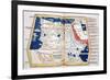Map of Africa, Plate 18 from an Atlas of the World, 1486-Ptolemy-Framed Giclee Print