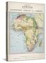 Map of Africa Which Illustrates the Travels of Livingstone Stanley and Cameron-null-Stretched Canvas