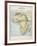 Map of Africa Which Illustrates the Travels of Livingstone Stanley and Cameron-null-Framed Photographic Print