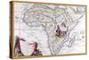 Map of Africa-Vincenzo Coronelli-Stretched Canvas