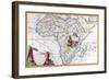 Map of Africa-Vincenzo Coronelli-Framed Art Print