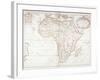 Map of Africa-Fototeca Gilardi-Framed Photographic Print