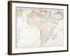 Map of Africa-Fototeca Gilardi-Framed Photographic Print