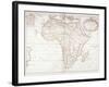 Map of Africa-Fototeca Gilardi-Framed Photographic Print