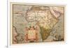 Map of Africa-Abraham Ortelius-Framed Art Print