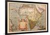 Map of Africa-Abraham Ortelius-Framed Art Print