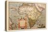 Map of Africa-Abraham Ortelius-Stretched Canvas