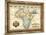 Map of Africa-Vision Studio-Mounted Art Print