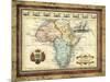 Map of Africa-Vision Studio-Mounted Art Print