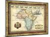 Map of Africa-Vision Studio-Mounted Art Print