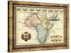 Map of Africa-Vision Studio-Stretched Canvas