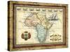 Map of Africa-Vision Studio-Stretched Canvas