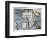 Map of Africa-Abraham Ortelius-Framed Art Print