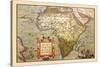 Map of Africa-Abraham Ortelius-Stretched Canvas