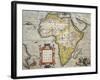 Map of Africa-null-Framed Giclee Print