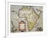 Map of Africa-null-Framed Giclee Print