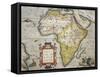 Map of Africa-null-Framed Stretched Canvas