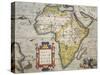 Map of Africa-null-Stretched Canvas