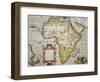 Map of Africa-null-Framed Giclee Print