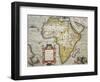 Map of Africa-null-Framed Giclee Print